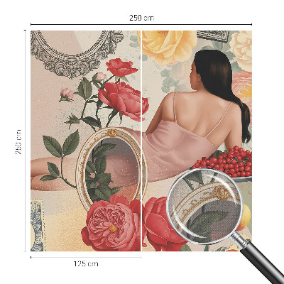 Fototapet för barn Blommig elegans