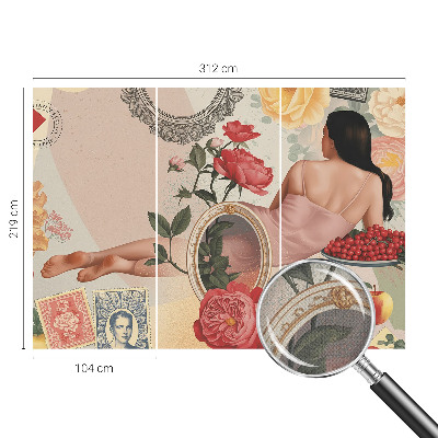 Fototapet för barn Blommig elegans