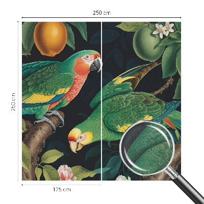 Peel and stick fototapet med motiv av ett tropiskt äventyr
