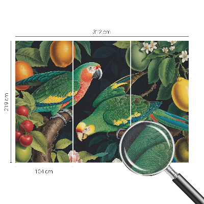 Peel and stick fototapet med motiv av ett tropiskt äventyr