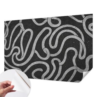 Fototapet barn Vridna former