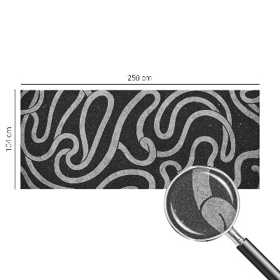 Fototapet barn Vridna former