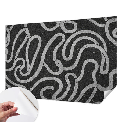 Fototapet barn Vridna former