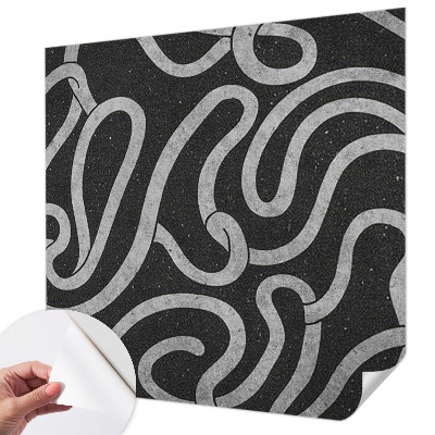 Fototapet barn Vridna former