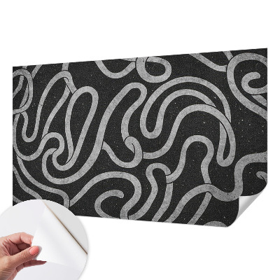 Fototapet barn Vridna former