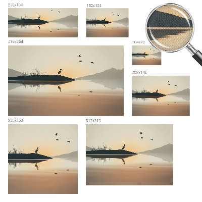 Fototapet för barn Morgonens tystnad