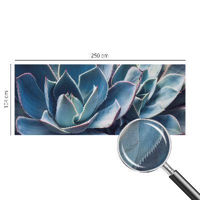 3D fototapet Grön aloe