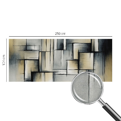 Fototapet barn med abstrakt geometrimönster