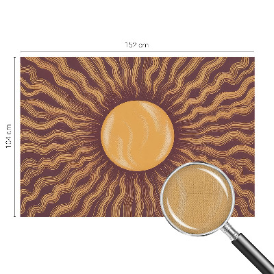 Peel and stick fototapet Solens strålar