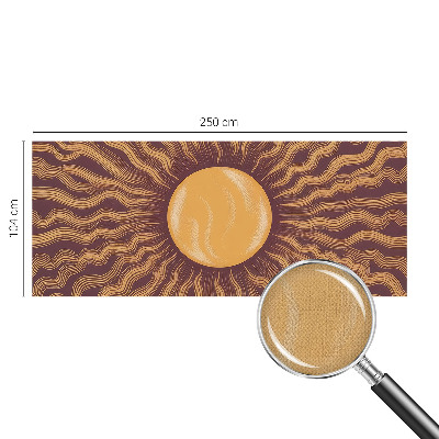 Peel and stick fototapet Solens strålar