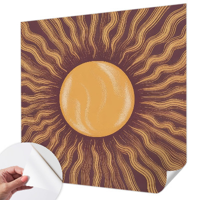 Peel and stick fototapet Solens strålar