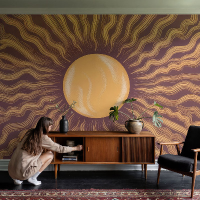 Peel and stick fototapet Solens strålar