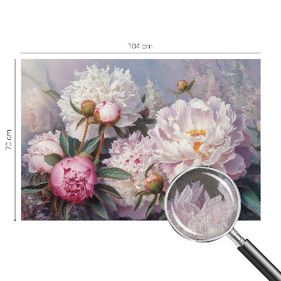 Fototapet för barn Pionbukett