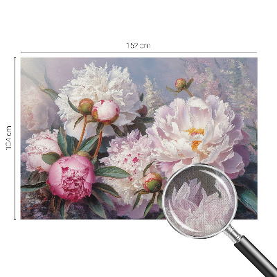 Fototapet för barn Pionbukett