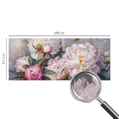 Fototapet för barn Pionbukett