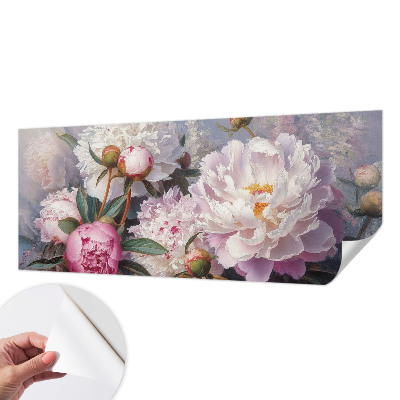 Fototapet för barn Pionbukett