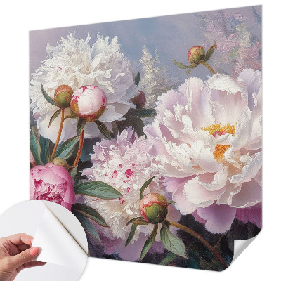 Fototapet för barn Pionbukett