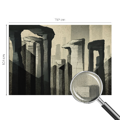 Självhäftande fototapet Rå arkitektur