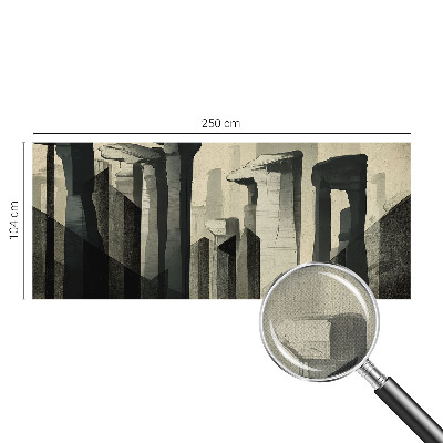 Självhäftande fototapet Rå arkitektur