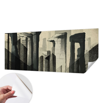 Självhäftande fototapet Rå arkitektur