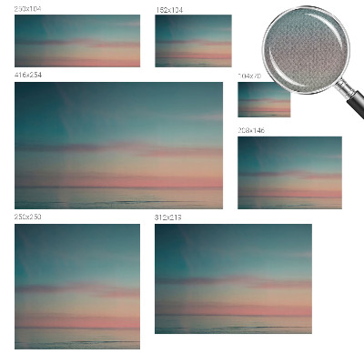 Fototapet barnrum Lugnt hav