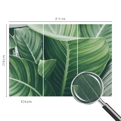 Självhäftande fototapet Grön fred