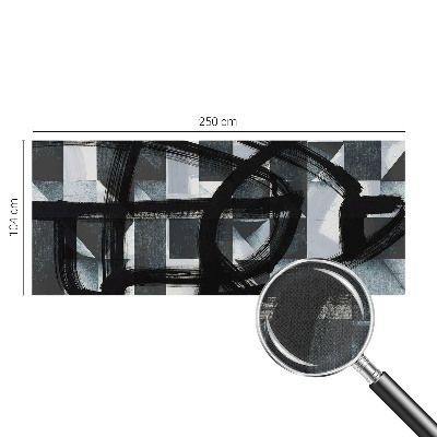 Peel and stick fototapet Uttrycksfull geometri