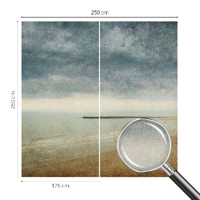 3D fototapet Nostalgiskt landskap
