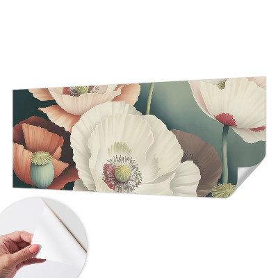 Fototapet barn med blommigt motiv