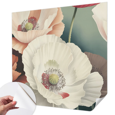 Fototapet barn med blommigt motiv