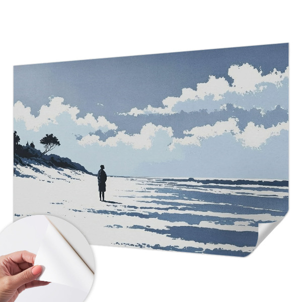 Fototapet barnrum Tystnad på stranden