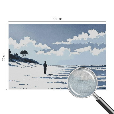 Fototapet barnrum Tystnad på stranden