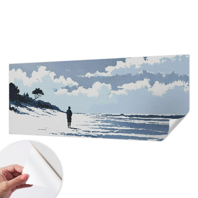 Fototapet barnrum Tystnad på stranden