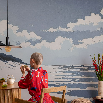 Fototapet barnrum Tystnad på stranden