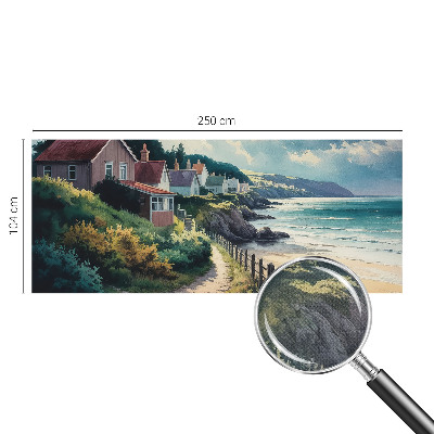 Självhäftande fototapet Klipphus