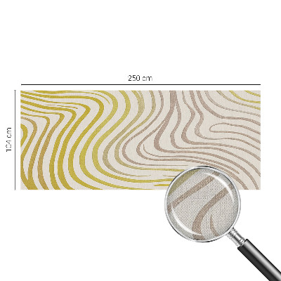 Fototapet för barn med ett mönster av flytande elegans