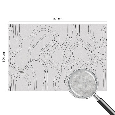 Peel and stick fototapet Organiska linjer