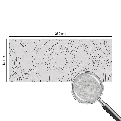 Peel and stick fototapet Organiska linjer