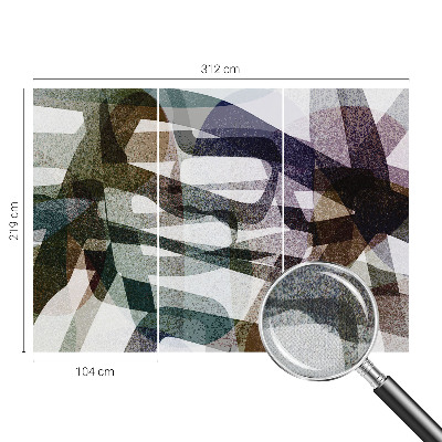 Fototapet för barn Färgglada rosetter