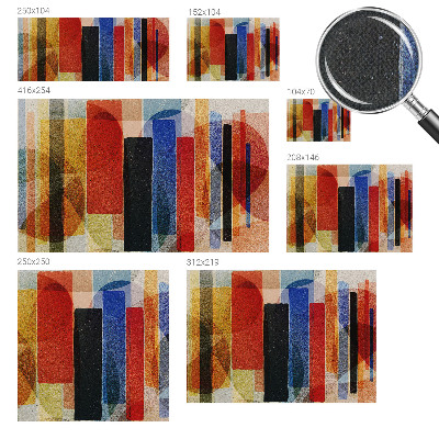 Fototapet för barn Geometriska former