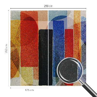 Fototapet för barn Geometriska former