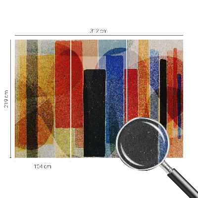 Fototapet för barn Geometriska former