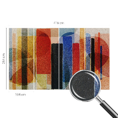 Fototapet för barn Geometriska former