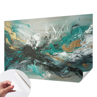 Peel and stick fototapet Konstnärlig virvel