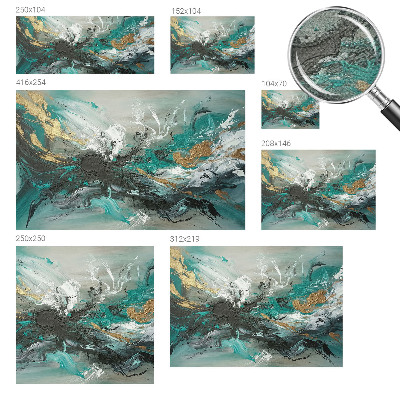 Peel and stick fototapet Konstnärlig virvel