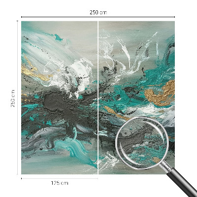 Peel and stick fototapet Konstnärlig virvel