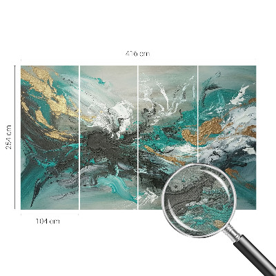 Peel and stick fototapet Konstnärlig virvel