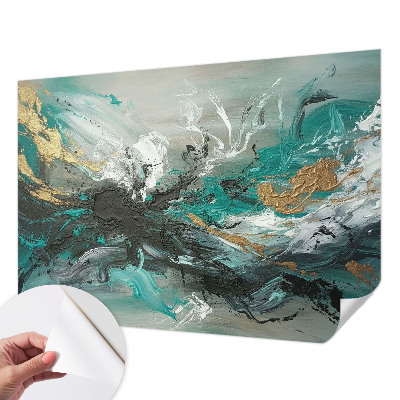 Peel and stick fototapet Konstnärlig virvel