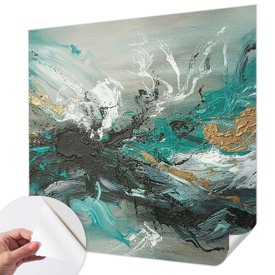 Peel and stick fototapet Konstnärlig virvel