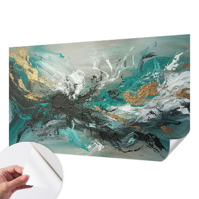 Peel and stick fototapet Konstnärlig virvel